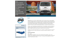 Desktop Screenshot of jppservis.cz